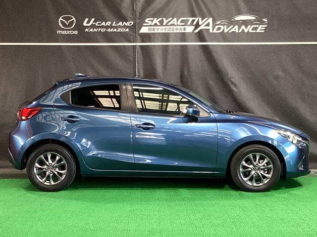 デミオ 1.5 15S ツーリング 地デジ 360°モニター ワンオーナー HBC パーキングセンサー 車線逸脱警報装置 ドラレコ Bluetooth シートヒーター コーナーソナー 地デジ インテリジェントキー Bカメラ 記録簿(39枚目)