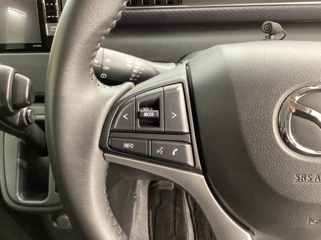 オーディオリモートコントロールスイッチにより、手元でのステレオ操作や、ハンズフリー通話が楽しめます。