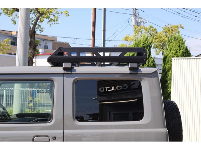 ジムニー ＸＬ　ワンオーナー　禁煙車　ショウワガレージリフトアップ　社外１６インチＡＷ　ＢＦＧｏｏｄｒｉｃｈ．Ａ／Ｔタイヤ　社外マフラー　社外ショートバンパー　スキッドプレート　ルーフラック　リアステップラダー（64枚目）