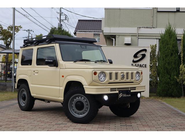 ジムニー ＸＣ　ワンオーナー禁煙車　スズキセーフティサポート　ＤＡＭＤ．リトルｂ前後バンパー　ＤＥＡＮ１６インチＡＷ　ＧＥＯＬＡＮＤＡＲ．Ｍ／Ｔタイヤ　ルーフラック　メモリーナビフルセグＢカメラ　レザー調シートカバー（50枚目）