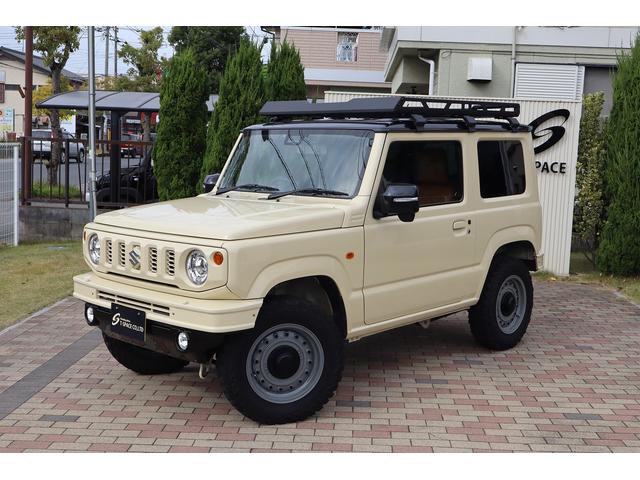 ジムニー ＸＣ　ワンオーナー禁煙車　スズキセーフティサポート　ＤＡＭＤ．リトルｂ前後バンパー　ＤＥＡＮ１６インチＡＷ　ＧＥＯＬＡＮＤＡＲ．Ｍ／Ｔタイヤ　ルーフラック　メモリーナビフルセグＢカメラ　レザー調シートカバー（53枚目）