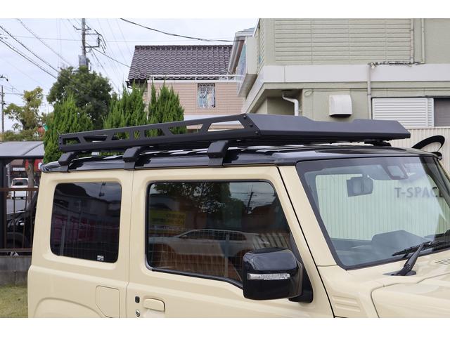 ジムニー ＸＣ　ワンオーナー禁煙車　スズキセーフティサポート　ＤＡＭＤ．リトルｂ前後バンパー　ＤＥＡＮ１６インチＡＷ　ＧＥＯＬＡＮＤＡＲ．Ｍ／Ｔタイヤ　ルーフラック　メモリーナビフルセグＢカメラ　レザー調シートカバー（58枚目）