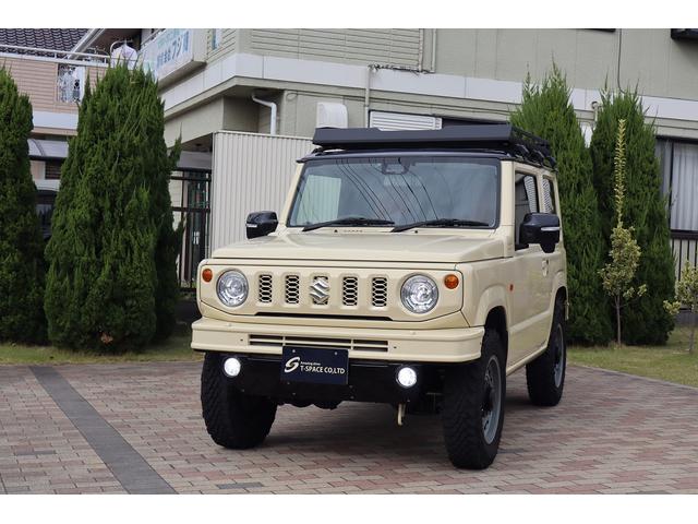 ジムニー ＸＣ　ワンオーナー禁煙車　スズキセーフティサポート　ＤＡＭＤ．リトルｂ前後バンパー　ＤＥＡＮ１６インチＡＷ　ＧＥＯＬＡＮＤＡＲ．Ｍ／Ｔタイヤ　ルーフラック　メモリーナビフルセグＢカメラ　レザー調シートカバー（64枚目）