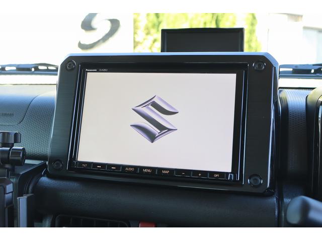 ジムニーシエラ ＪＣ　ＪＡＯＳスポーツカウル　スキッドプレート　丸型ＬＥＤテール　ＢＡＴＴＬＥＺマフラー　ＭＫＷ１６インチＡＷ　ＯＰＥＮＣＯＵＮＴＲＹ．Ｒ／Ｔタイヤ　ＣＡＮＵＳリフトアップ車高調　　ルーフラック　リアラダー（14枚目）