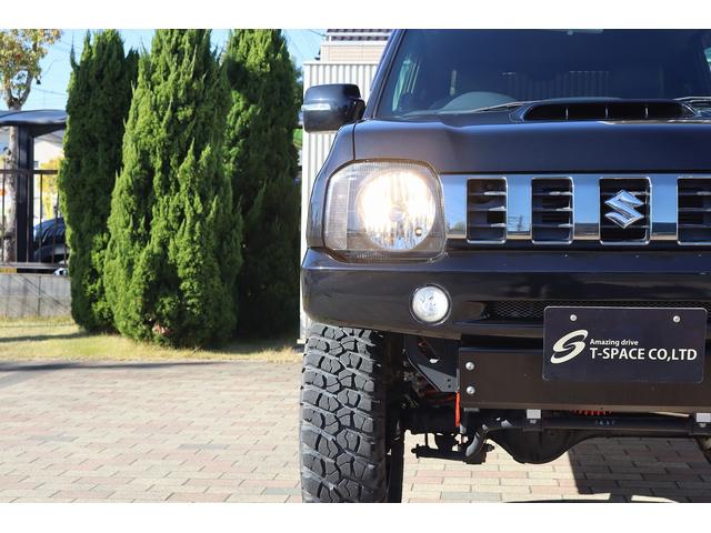 ジムニー ランドベンチャー　ＪＢ２３最終１０型　特別仕様車　社外ショートバンパー　リフトアップ　社外１６ＡＷ　ＢＦグッドリッチＭ／Ｔタイヤ　社外マフラー　ＲＡＮＣＨＯステアリングダンパー　ラテラルロッド　メモリーナビフルセグ（9枚目）