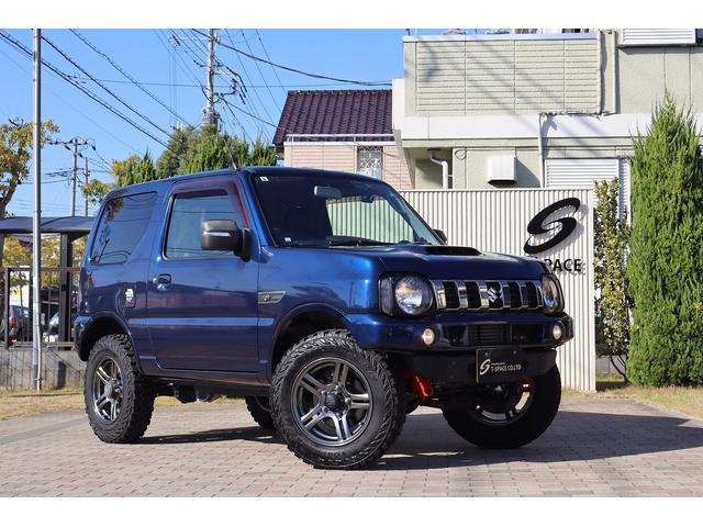 ジムニー ランドベンチャー　ＪＢ２３最終１０型　特別仕様車　ＭｏｎｓｔｅｒＳｐｏｒｔ前後バンパー　リフトアップ　前置インタークーラー　ＦＵＪＩＴＳＵＢＯマフラー　純正１６ＡＷ　ＧＥＯＬＡＮＤＡＲ．Ｍ／Ｔタイヤ　ナビＴＶＢカメラ（3枚目）