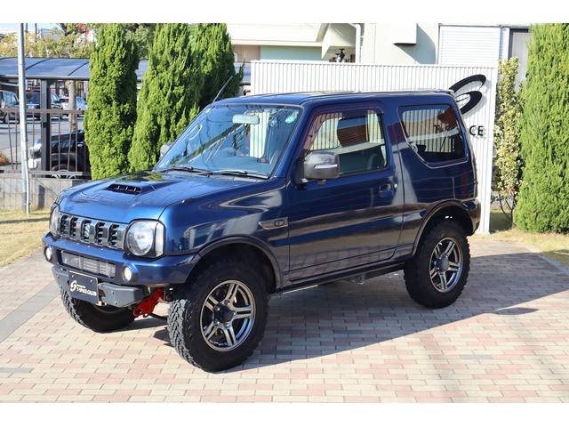 ジムニー ランドベンチャー　ＪＢ２３最終１０型　特別仕様車　ＭｏｎｓｔｅｒＳｐｏｒｔ前後バンパー　リフトアップ　前置インタークーラー　ＦＵＪＩＴＳＵＢＯマフラー　純正１６ＡＷ　ＧＥＯＬＡＮＤＡＲ．Ｍ／Ｔタイヤ　ナビＴＶＢカメラ（4枚目）