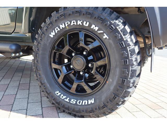 ジムニー ＸＣ　セーフティサポート　ＧＩＧＥＡＲバンパー＆グリルガード　フォグランプ　リアラダー　１．５インチリフトアップ　シエラ用１５ＡＷグロスブラック　Ｍ／Ｔタイヤ　１０インチディスプレイオーディオ　シートカバー（68枚目）