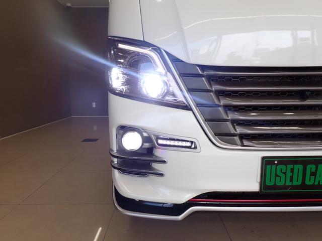 ＮＶ３５０キャラバンバン ロングライダープレミアムＧＸプロ・スタイルパッケージ　１オーナー記録簿　フルエアロ　アラウンドビューモニター　エマージェンシーブレーキ　ナビ　地デジ　インテリジェントキー　ローダウン　オバフェン　ＥＳＳＥＸ１８ＡＷ　スペアキーＬＥＤライト　レカロ２脚（19枚目）
