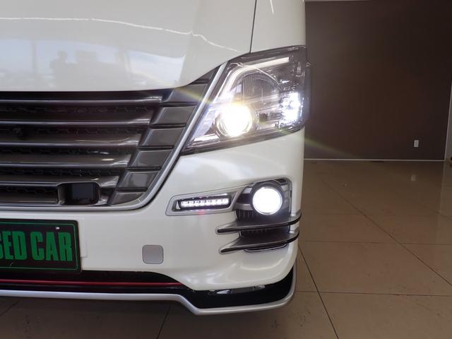 ＮＶ３５０キャラバンバン ロングライダープレミアムＧＸプロ・スタイルパッケージ　１オーナー記録簿　フルエアロ　アラウンドビューモニター　エマージェンシーブレーキ　ナビ　地デジ　インテリジェントキー　ローダウン　オバフェン　ＥＳＳＥＸ１８ＡＷ　スペアキーＬＥＤライト　レカロ２脚（20枚目）