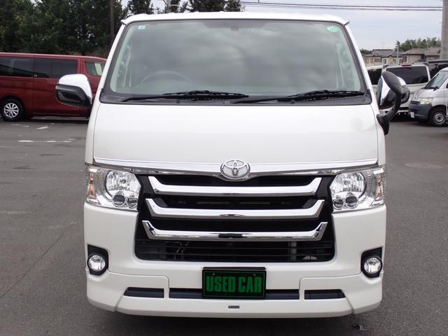 ハイエースバン ロングスーパーGL モデリスタエアロ グリル LEDヘッドライト 地デジ DVD Bluetooth バックカメラ スマートキー×2 ETC2.0 社外ドアミラーウインカー USBポート増設(7枚目)