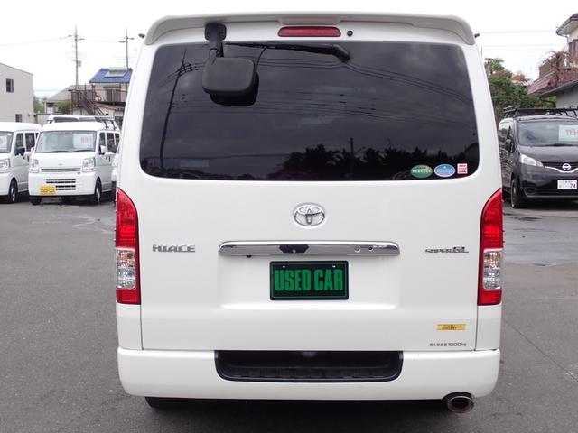 ハイエースバン ロングスーパーGL モデリスタエアロ グリル LEDヘッドライト 地デジ DVD Bluetooth バックカメラ スマートキー×2 ETC2.0 社外ドアミラーウインカー USBポート増設(8枚目)