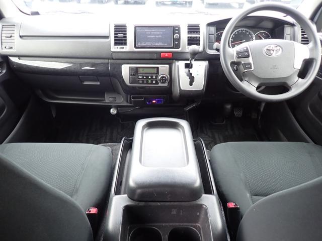 ハイエースバン ロングスーパーGL モデリスタエアロ グリル LEDヘッドライト 地デジ DVD Bluetooth バックカメラ スマートキー×2 ETC2.0 社外ドアミラーウインカー USBポート増設(9枚目)