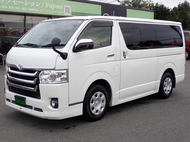 ハイエースバン ロングスーパーGL モデリスタエアロ グリル LEDヘッドライト 地デジ DVD Bluetooth バックカメラ スマートキー×2 ETC2.0 社外ドアミラーウインカー USBポート増設(11枚目)