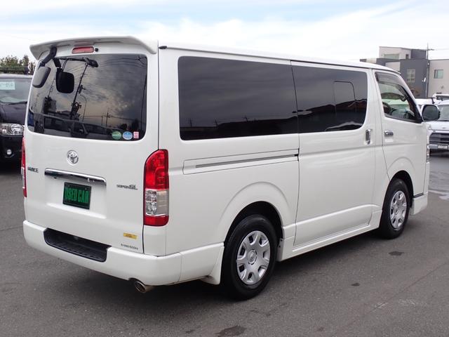 ハイエースバン ロングスーパーGL モデリスタエアロ グリル LEDヘッドライト 地デジ DVD Bluetooth バックカメラ スマートキー×2 ETC2.0 社外ドアミラーウインカー USBポート増設(13枚目)