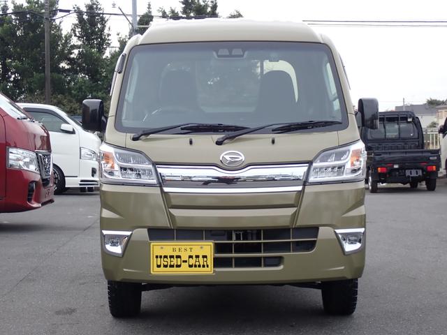 ハイゼットトラック ジャンボSAIIIt ユーザー買取車 1オーナー記録簿付 4WD 5速MT ナビ地デジ Bluetooth ETC ドライブレコーダー ヒッチメンバー LEDヘッドライト&LEDフォグ 165/60R15 M/Tタイヤ(7枚目)