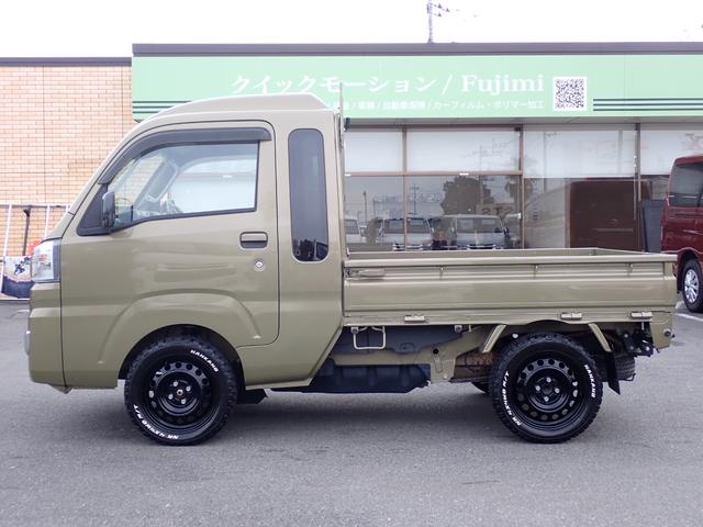 ハイゼットトラック ジャンボSAIIIt ユーザー買取車 1オーナー記録簿付 4WD 5速MT ナビ地デジ Bluetooth ETC ドライブレコーダー ヒッチメンバー LEDヘッドライト&LEDフォグ 165/60R15 M/Tタイヤ(15枚目)