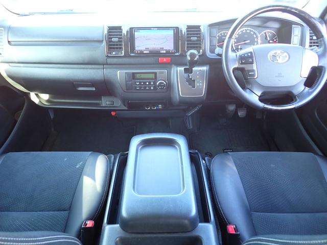 ハイエースバン スーパーＧＬ　ダークプライム　記録簿　スマートキー　純正ＬＥＤヘッドライト　フォグＬＥＤ白黄切替　ナビ　地デジ　バックカメラ　Ｂｌｕｅｔｏｏｔｈ　ＥＴＣ　ハーフレザー　ＵＳＢポート　オートライト　リアクーラー　スペアキー（9枚目）