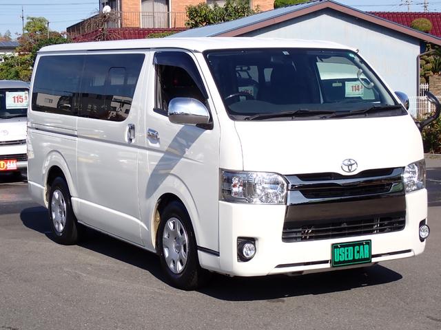 ハイエースバン スーパーＧＬ　ダークプライム　記録簿　スマートキー　純正ＬＥＤヘッドライト　フォグＬＥＤ白黄切替　ナビ　地デジ　バックカメラ　Ｂｌｕｅｔｏｏｔｈ　ＥＴＣ　ハーフレザー　ＵＳＢポート　オートライト　リアクーラー　スペアキー（10枚目）