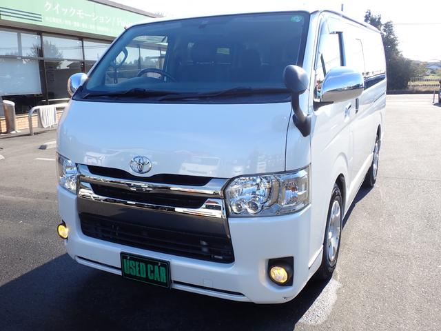 ハイエースバン スーパーＧＬ　ダークプライム　記録簿　スマートキー　純正ＬＥＤヘッドライト　フォグＬＥＤ白黄切替　ナビ　地デジ　バックカメラ　Ｂｌｕｅｔｏｏｔｈ　ＥＴＣ　ハーフレザー　ＵＳＢポート　オートライト　リアクーラー　スペアキー（19枚目）