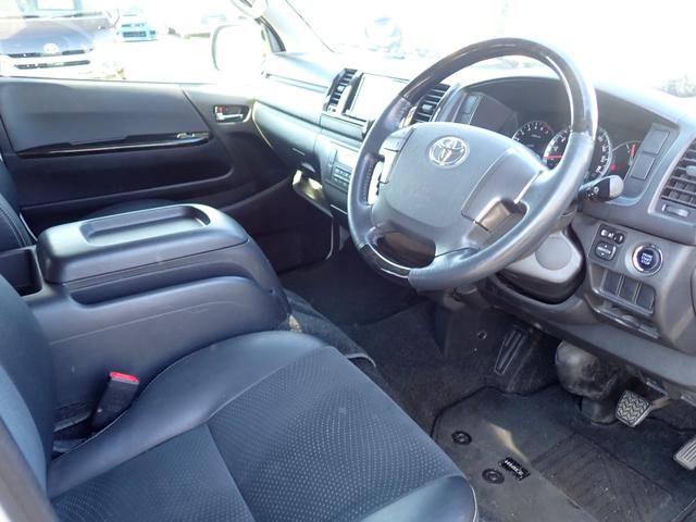 ハイエースバン スーパーＧＬ　ダークプライム　記録簿　スマートキー　純正ＬＥＤヘッドライト　フォグＬＥＤ白黄切替　ナビ　地デジ　バックカメラ　Ｂｌｕｅｔｏｏｔｈ　ＥＴＣ　ハーフレザー　ＵＳＢポート　オートライト　リアクーラー　スペアキー（24枚目）