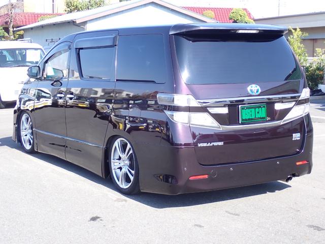 ヴェルファイアハイブリッド ZR 4WD ナビ 地デジ Bluetooth 両側パワースライド パワーバックドア 車高調 社外19インチアルミ サードシート無 全周囲カメラ ETC スマートキー HID フォグLED白黄切替 USB(13枚目)