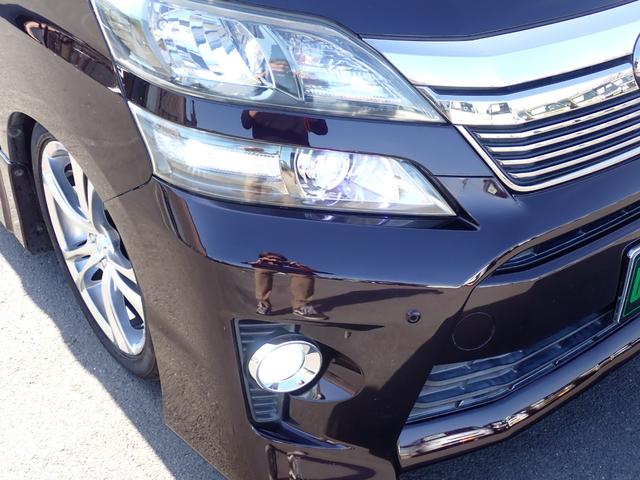 ヴェルファイアハイブリッド ZR 4WD ナビ 地デジ Bluetooth 両側パワースライド パワーバックドア 車高調 社外19インチアルミ サードシート無 全周囲カメラ ETC スマートキー HID フォグLED白黄切替 USB(19枚目)