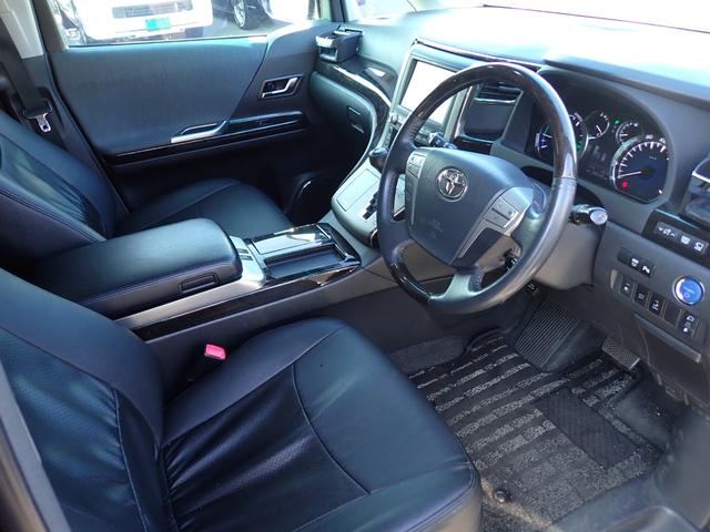 ヴェルファイアハイブリッド ZR 4WD ナビ 地デジ Bluetooth 両側パワースライド パワーバックドア 車高調 社外19インチアルミ サードシート無 全周囲カメラ ETC スマートキー HID フォグLED白黄切替 USB(25枚目)