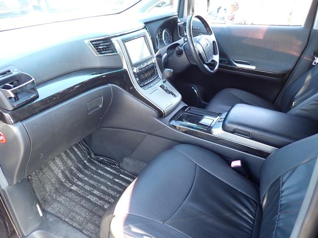 ヴェルファイアハイブリッド ZR 4WD ナビ 地デジ Bluetooth 両側パワースライド パワーバックドア 車高調 社外19インチアルミ サードシート無 全周囲カメラ ETC スマートキー HID フォグLED白黄切替 USB(27枚目)