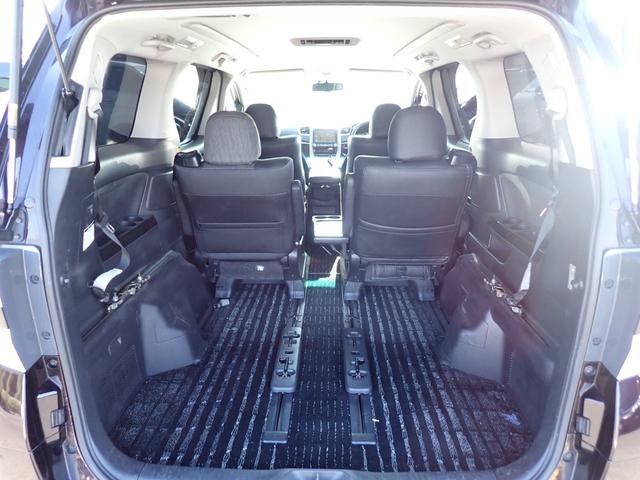 ヴェルファイアハイブリッド ZR 4WD ナビ 地デジ Bluetooth 両側パワースライド パワーバックドア 車高調 社外19インチアルミ サードシート無 全周囲カメラ ETC スマートキー HID フォグLED白黄切替 USB(31枚目)