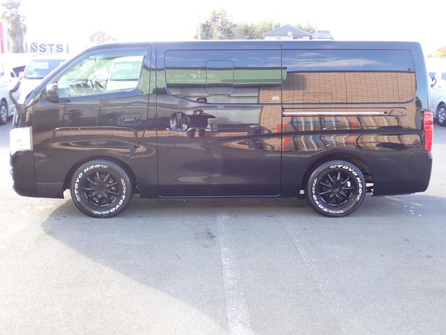 NV350キャラバンバン ロングプレミアムGX 社外16インチアルミ ホワイトレター ローダウン インテリジェントキー ETC バックカメラ HID リアヒーター&クーラー 両側スライド クロージャー 2/5人乗 フォグランプ タイミングチェーン車(14枚目)