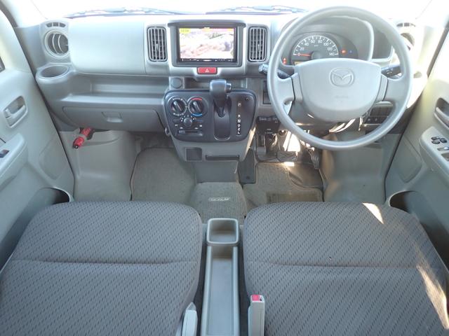 スクラム ＰＣスペシャル　ナビＴＶ　ＥＴＣ　電動格納ミラー　キーレス　スペアキー　衝突軽減　横滑り防止　１４５Ｒ１２　荷室フラット　オーバーヘッドシェルフ　パワーウインドウ　黒ナンバー可　記録簿（9枚目）