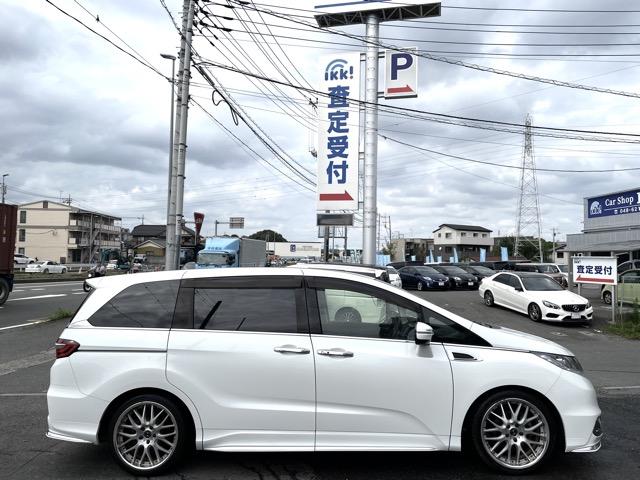 オデッセイ アブソルート・ＥＸ　フリップダウンモニター　レーダークルーズ　衝突軽減ブレーキ　両側パワースライドドア　ハーフレザーシート　純正ナビ　地デジ（フルセグ）　Ｂｌｕｅｔｏｏｔｈ　マルチビューカメラ　タイミングチェーン式　ＡＷ（44枚目）