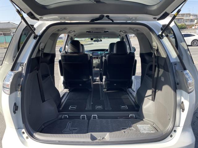 エスティマ ２．４アエラス　２０ｔｈアニバーサリーエディション　ワイドフリップダウンモニター　前後ドライブレコーダー　両側パワースライドドア　ハーフレザーシート　クルーズコントロール　ＨＤＤナビ　地デジ（フルセグ）　Ｂｌｕｅｔｏｏｔｈ　バックカメラ　スマートキー（27枚目）