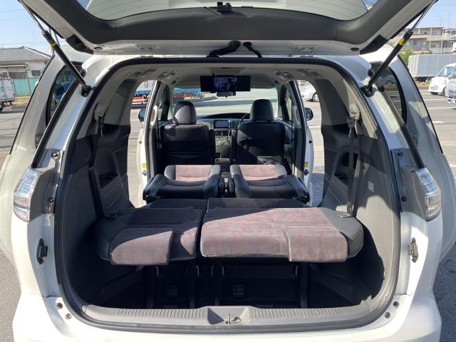 エスティマ ２．４アエラス　２０ｔｈアニバーサリーエディション　ワイドフリップダウンモニター　前後ドライブレコーダー　両側パワースライドドア　ハーフレザーシート　クルーズコントロール　ＨＤＤナビ　地デジ（フルセグ）　Ｂｌｕｅｔｏｏｔｈ　バックカメラ　スマートキー（28枚目）