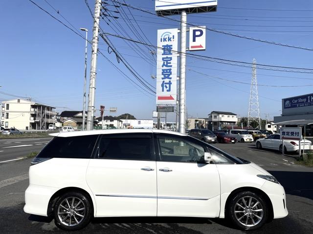 エスティマ ２．４アエラス　２０ｔｈアニバーサリーエディション　ワイドフリップダウンモニター　前後ドライブレコーダー　両側パワースライドドア　ハーフレザーシート　クルーズコントロール　ＨＤＤナビ　地デジ（フルセグ）　Ｂｌｕｅｔｏｏｔｈ　バックカメラ　スマートキー（45枚目）