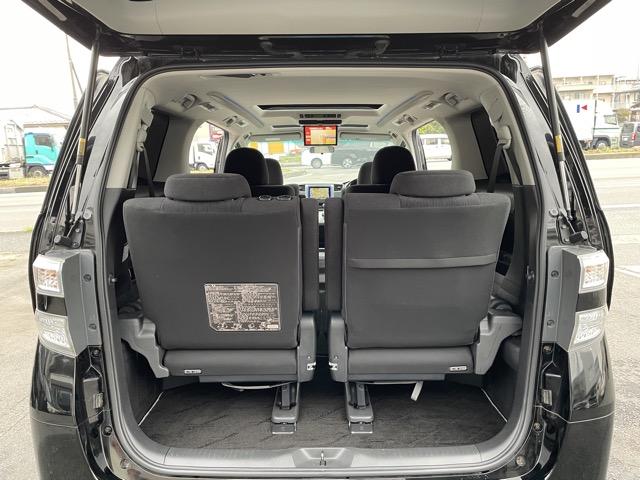 ヴェルファイア ２．４Ｚ　後期　サンルーフ　フリップダウンモニター　オットマンシート　両側パワースライドドア　コーナーセンサー　社外８インチナビ　地デジ　Ｂｌｕｅｔｏｏｔｈ　バックカメラ　ＥＴＣ　スマートキー　純正ＡＷ（23枚目）