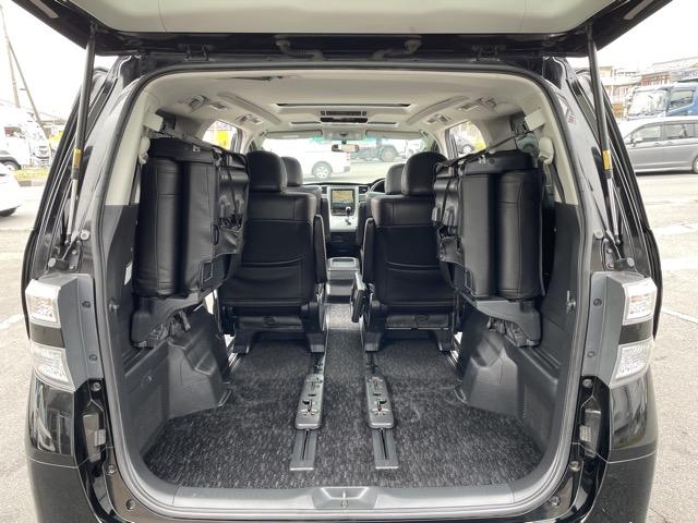 ヴェルファイア ２．４Ｚ　後期　ワンオーナー　サンルーフ　両側パワースライドドア　フリップダウンモニター　オットマンシート　車高調　社外８インチナビ　地デジ　Ｂｌｕｅｔｏｏｔｈ　バックカメラ　ＥＴＣ　タイミングチェーン式（24枚目）