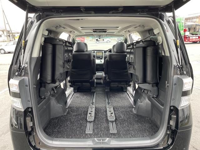 ヴェルファイア ２．４Ｚ　後期　ワンオーナー　サンルーフ　両側パワースライドドア　フリップダウンモニター　オットマンシート　車高調　社外８インチナビ　地デジ　Ｂｌｕｅｔｏｏｔｈ　バックカメラ　ＥＴＣ　タイミングチェーン式（25枚目）