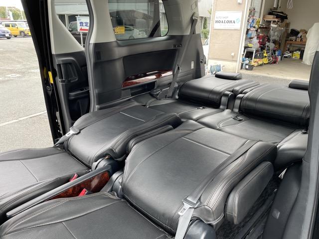 ヴェルファイア ２．４Ｚ　後期　ワンオーナー　サンルーフ　両側パワースライドドア　フリップダウンモニター　オットマンシート　車高調　社外８インチナビ　地デジ　Ｂｌｕｅｔｏｏｔｈ　バックカメラ　ＥＴＣ　タイミングチェーン式（27枚目）