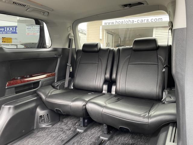 ヴェルファイア ２．４Ｚ　後期　ワンオーナー　サンルーフ　両側パワースライドドア　フリップダウンモニター　オットマンシート　車高調　社外８インチナビ　地デジ　Ｂｌｕｅｔｏｏｔｈ　バックカメラ　ＥＴＣ　タイミングチェーン式（28枚目）