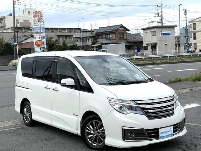 セレナ ライダー　ブラックライン　Ｓ－ハイブリッド　後期　フリップダウンモニター　両側パワースライドドア　ドライブレコーダー　８インチナビ　地デジ（フルセグ）　Ｂｌｕｅｔｏｏｔｈ　バックカメラ　　ＥＴＣ　ＬＥＤヘッドライト　ＬＥＤフォグ　オートライト（43枚目）