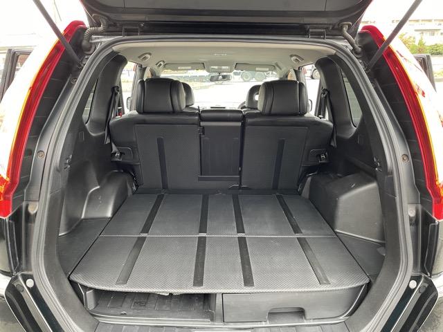 エクストレイル ２０Ｘ　後期　カブロン加工シート　インテリジェントキー　シートヒーター　ＨＤＤナビ　地デジ（フルセグ）　Ｂｌｕｅｔｏｏｔｈ　バックカメラ　ＥＴＣ　ＨＩＤヘッドライト　フォグ　オートライト　タイミングチェーン式（19枚目）