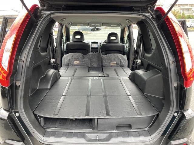 エクストレイル ２０Ｘ　後期　カブロン加工シート　インテリジェントキー　シートヒーター　ＨＤＤナビ　地デジ（フルセグ）　Ｂｌｕｅｔｏｏｔｈ　バックカメラ　ＥＴＣ　ＨＩＤヘッドライト　フォグ　オートライト　タイミングチェーン式（22枚目）