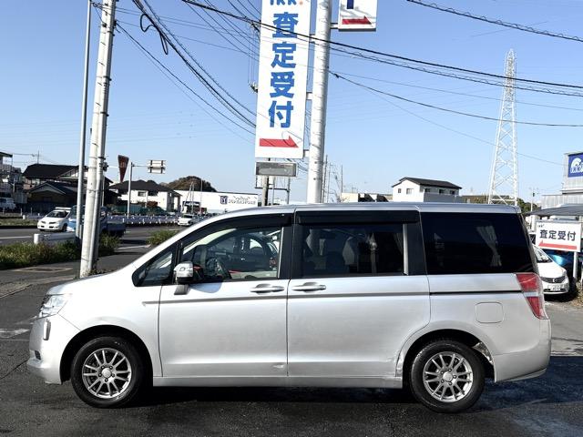 ステップワゴン G ワンオーナー 両側スライドドア 社外メモリーナビ 地デジ Bluetooth ETC オートエアコン 社外アルミホイール 電動格納ミラー ウインカーミラー タイミングチェーン式(38枚目)