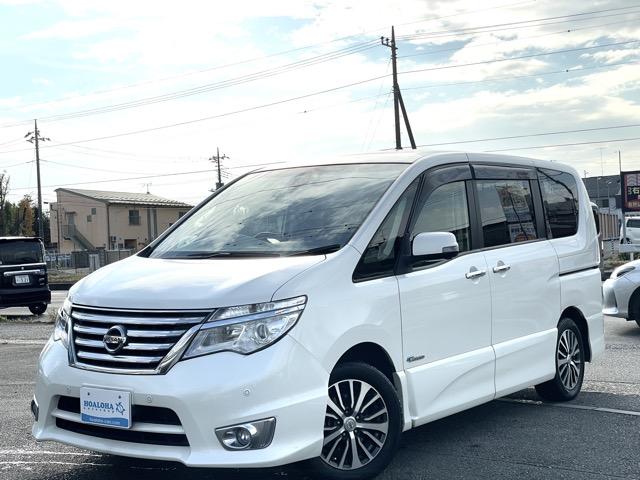 セレナ ハイウェイスター　Ｖセレクション＋セーフティ　ＳＨＶ　後期　フリップダウンモニター　両側パワースライドドア　衝突軽減ブレーキ　コーナーセンサー　クルーズコントロール　　アラウンドビューモニター　地デジ（フルセグ）　Ｂｌｕｅｔｏｏｔｈ　ＬＥＤヘッドライト（39枚目）