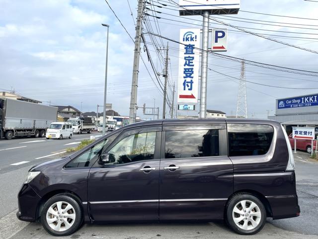 セレナ ハイウェイスター Vセレクション 後席モニター 両側パワースライドドア インテリジェントキー 純正SDナビ 地デジ(フルセグ) Bluetooth バックカメラ クルーズコントロール HIDライト オートライト タイミングチェーン式(36枚目)