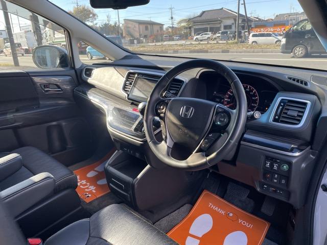 オデッセイ アブソルート・ＥＸ　フリップダウンモニター　両側パワースライドドア　レーダークルーズ　車高調　ハーフレザーシート　マルチビューカメラ　地デジ（フルセグ）　Ｂｌｕｅｔｏｏｔｈ　ＬＥＤヘッドライト　パワーシート　パドルシフト（19枚目）