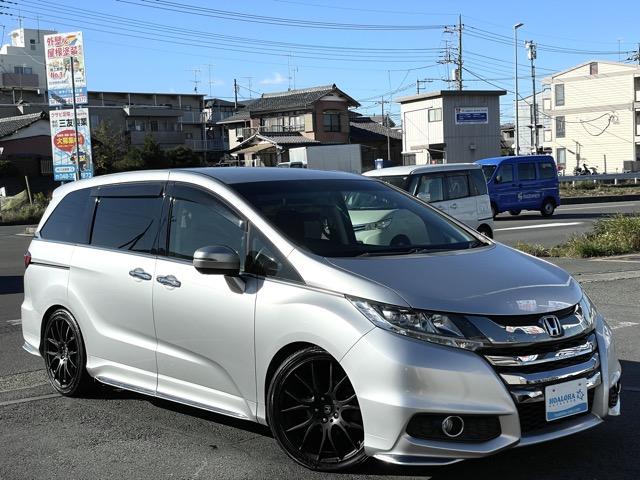 オデッセイ アブソルート・ＥＸ　フリップダウンモニター　両側パワースライドドア　レーダークルーズ　車高調　ハーフレザーシート　マルチビューカメラ　地デジ（フルセグ）　Ｂｌｕｅｔｏｏｔｈ　ＬＥＤヘッドライト　パワーシート　パドルシフト（45枚目）