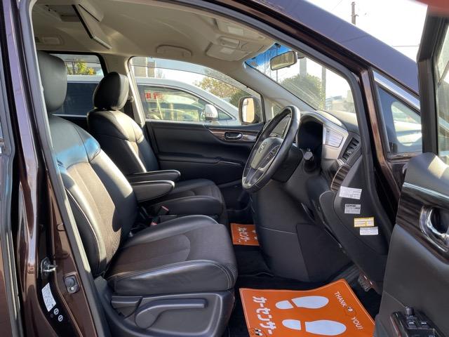 エルグランド 250ハイウェイスター 後期 ワンオーナー フリップダウンモニター 両側パワースライドドア ドライブレコーダー クルーズコントロール オットマンシート 純正SDナビ 地デジ(フルセグ) Bluetooth バックカメラ(17枚目)